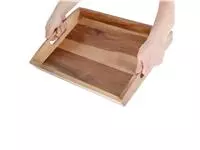 Een Olympia dienblad acaciahout 51x35cm koop je bij ShopXPress