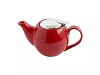 Een Olympia Café theepot 51cl rood koop je bij ShopXPress