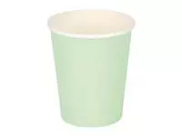 Een Fiesta Recyclable koffiebekers enkelwandig turquoise 225ml (1000 stuks) koop je bij ShopXPress