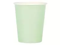 Een Fiesta Recyclable koffiebekers enkelwandig turquoise 225ml (1000 stuks) koop je bij ShopXPress