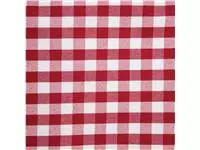 Een Mitre Comfort Gingham tafelkleed rood-wit 89x89cm koop je bij ShopXPress