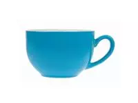 Een Olympia Cafe cappuccinokoppen blauw 34cl (12 stuks) koop je bij ShopXPress