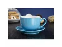 Een Olympia Cafe cappuccinokoppen blauw 34cl (12 stuks) koop je bij ShopXPress