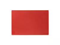 Een Hygiplas antibacteriële LDPE snijplank rood 450x300x10mm koop je bij ShopXPress