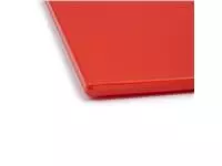 Een Hygiplas LDPE snijplank rood 600x450x10mm koop je bij ShopXPress