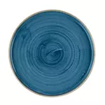 Een Churchill Stonecast Java Blue bord met opstaande rand 25.9 cm pak van 6 koop je bij ShopXPress