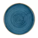 Een Churchill Stonecast Java Blue bord met opstaande rand 21 cm pak van 6 koop je bij ShopXPress