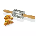 Een Gobel rvs mini croissantensnijder met houten handvat 345x75x75mm koop je bij ShopXPress