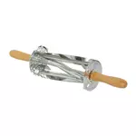 Een Gobel rvs croissant roller cutter met houten handvat 510x95x95mm koop je bij ShopXPress