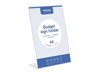 Een Europel bordhouder budget l-stand a4 portret koop je bij ShopXPress