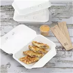 Een Fiesta composteerbare bagasse voedselcontainers 9x6" (pak van 200) koop je bij ShopXPress