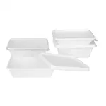 Een Fiesta composteerbare bagasse voedsel container basissen 650ml (pak van 100) koop je bij ShopXPress