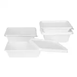 Een Fiesta composteerbare bagasse voedselcontainer bases 1000ml (pakket van 100) koop je bij ShopXPress