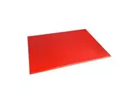 Een Hygiplas HDPE snijplank rood 600x450x12mm koop je bij ShopXPress