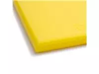 Een Hygiplas HDPE snijplank geel 450x300x12mm koop je bij ShopXPress