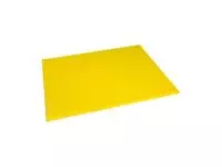 Een Hygiplas HDPE snijplank geel 600x450x12mm koop je bij ShopXPress