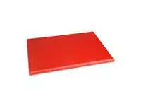 Een Hygiplas HDPE snijplank rood 450x300x25mm koop je bij ShopXPress