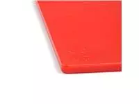 Een Hygiplas LDPE snijplank rood 450x300x10mm koop je bij ShopXPress