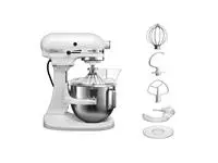 Een KitchenAid K5 planetaire mixer wit 4,8L 5KPM5EWH koop je bij ShopXPress