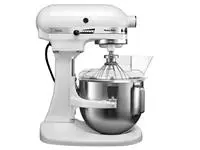 Een KitchenAid K5 planetaire mixer wit 4,8L 5KPM5EWH koop je bij ShopXPress