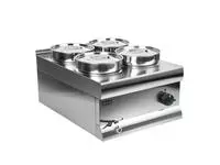 Een Lincat Silverlink 600 bain marie BS4W 4 x 4,5L koop je bij ShopXPress