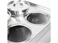 Een Lincat Silverlink 600 bain marie BS4W 4 x 4,5L koop je bij ShopXPress