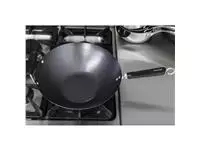 Een Anti-kleef inductie wok met platte bodem 35,5cm koop je bij ShopXPress