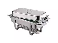 Een Olympia Milan chafing dish set GN 1/1 (4 stuks) koop je bij ShopXPress