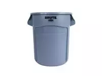 Een Rubbermaid Brute ronde container 75L koop je bij ShopXPress