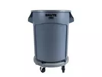 Een Rubbermaid Brute ronde container 75L koop je bij ShopXPress