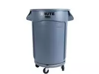 Een Rubbermaid Brute ronde container 121L koop je bij ShopXPress