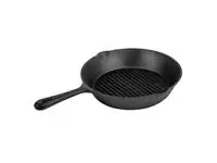 Een Vogue ronde gietijzeren inductie grillpan 26,7cm koop je bij ShopXPress