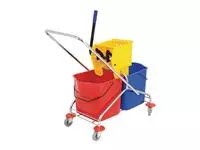 Een Jantex duo rolemmer met wringer 2x 23L koop je bij ShopXPress