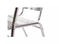 Een Bolero stapelbare aluminium stoelen (4 stuks) koop je bij ShopXPress