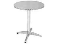 Een Bolero Bistro ronde RVS tafel 60cm grijs koop je bij ShopXPress