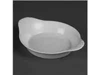 Een Olympia Whiteware ronde gratineerschalen met handvatten 22cm (6 stuks) koop je bij ShopXPress