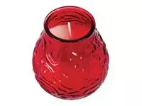 Een Bolsius Lowboy kaarsen rood (12 stuks) koop je bij ShopXPress