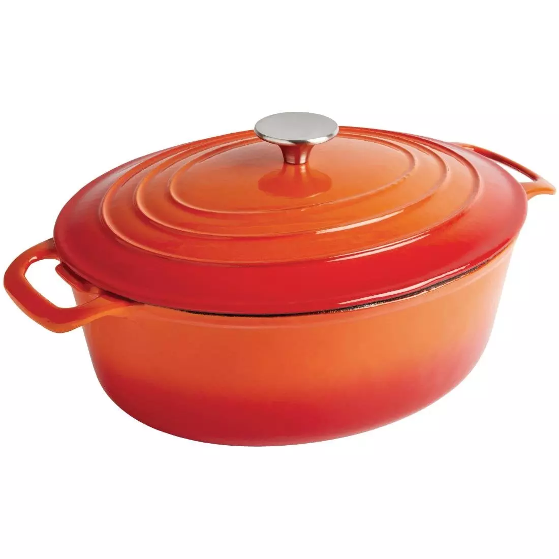 Een Vogue oranje ovale braadpan 5ltr koop je bij ShopXPress