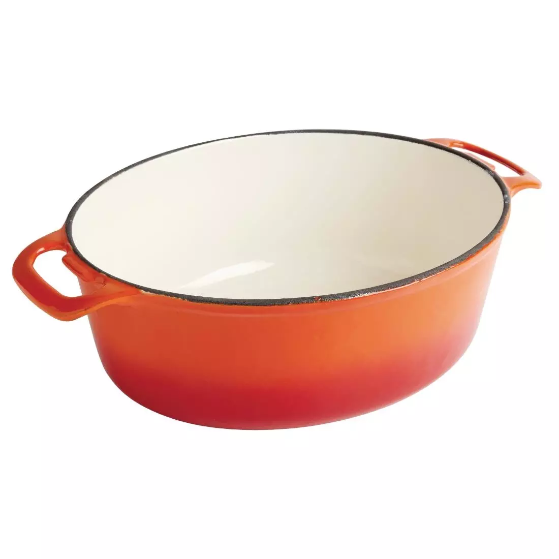 Een Vogue oranje ovale braadpan 5ltr koop je bij ShopXPress