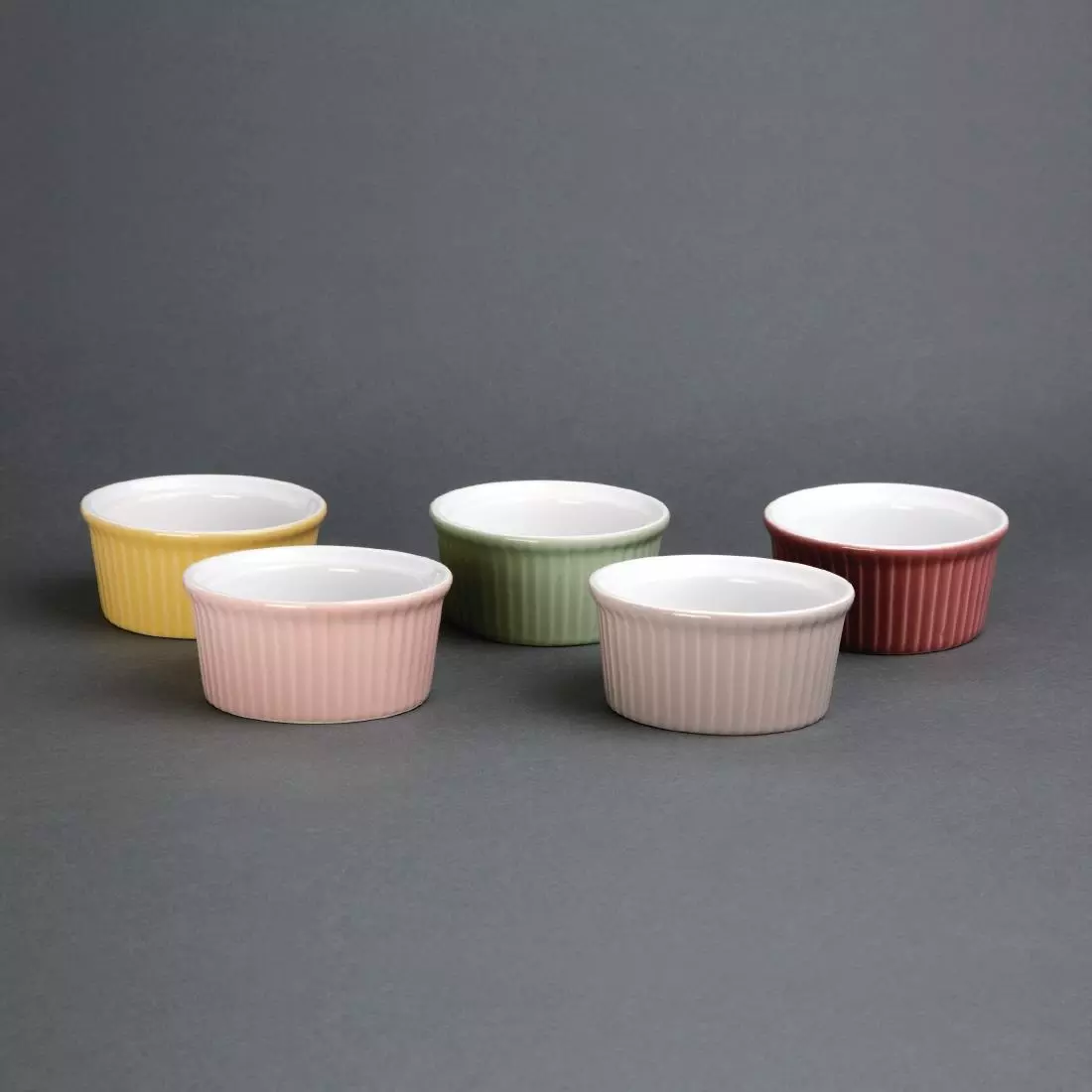 Een Olympia Pastel ramekin grijs 7cl (12 stuks) koop je bij ShopXPress