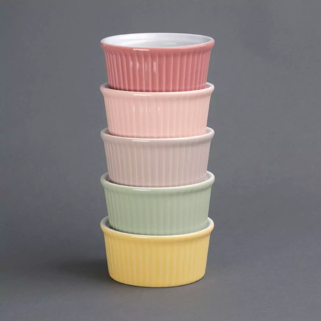 Een Olympia Pastel ramekin grijs 7cl (12 stuks) koop je bij ShopXPress