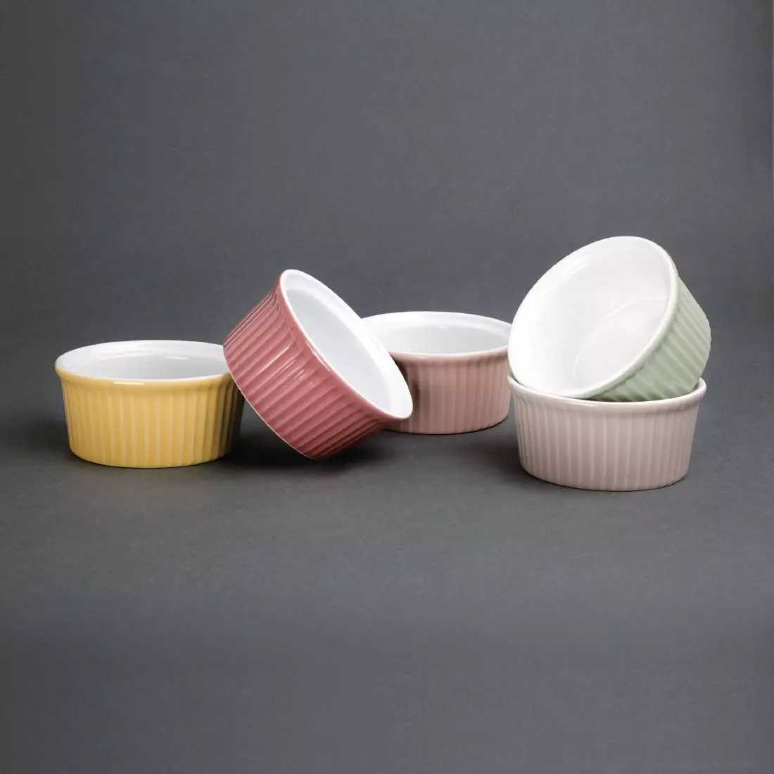 Een Olympia Pastel ramekin grijs 7cl (12 stuks) koop je bij ShopXPress