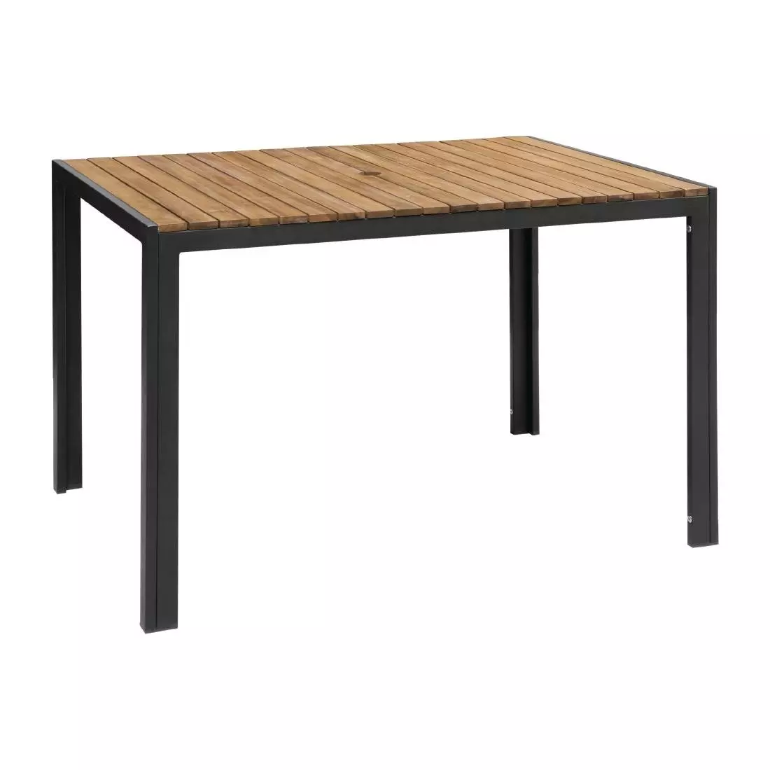 Een Bolero rechthoekige stalen en acaciahouten tafel 120x80cm koop je bij ShopXPress