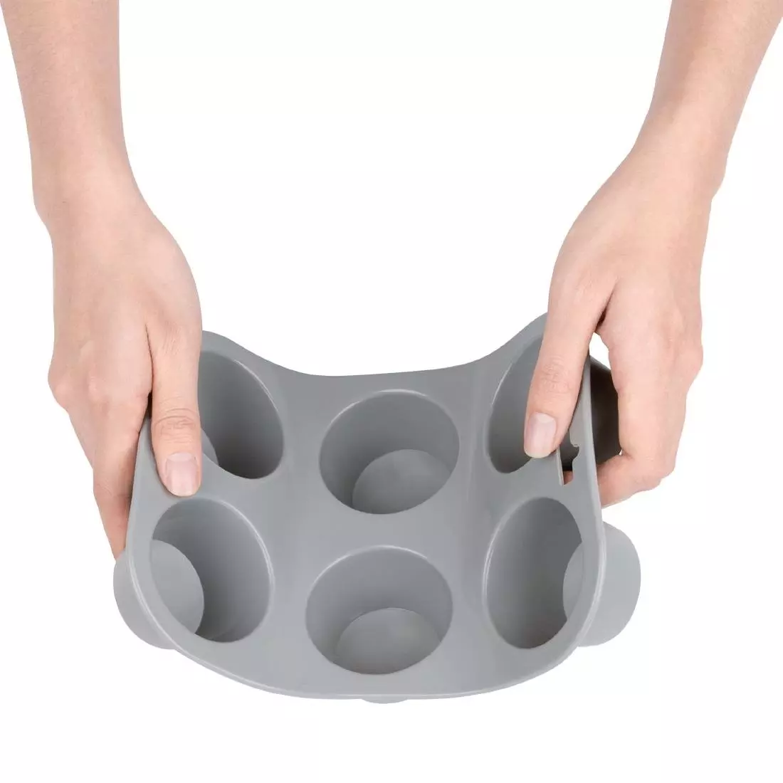 Een Vogue flexibele silicone muffinvorm 6 cups koop je bij ShopXPress