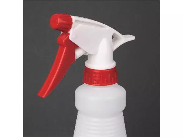 Een Jantex kleurcode sprayfles rood 750ml koop je bij ShopXPress