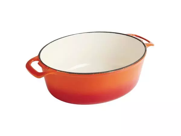 Een Vogue oranje ovale braadpan 5ltr koop je bij ShopXPress