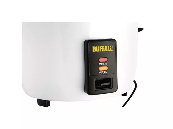 Een Buffalo professionele rijstkoker 4,2L wit koop je bij ShopXPress