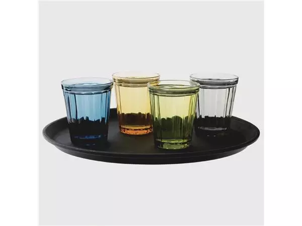 Een Olympia Cabot glazen tumbler blauw 26cl (6 stuks) koop je bij ShopXPress