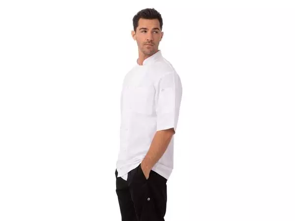 Een Chef Works Montreal Cool Vent unisex koksbuis wit XS koop je bij ShopXPress