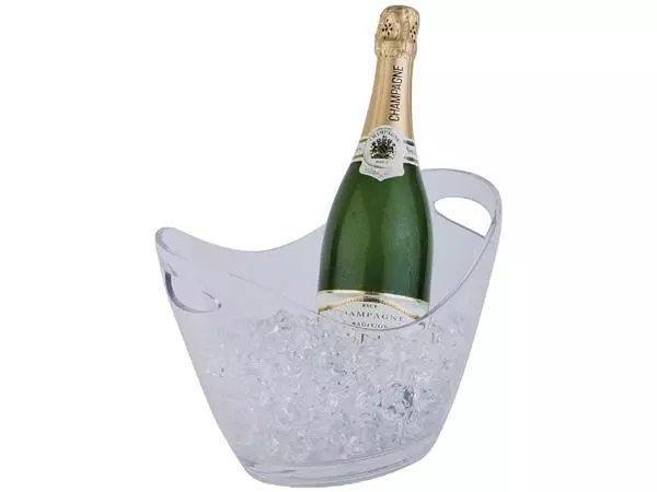 Een APS acryl champagne bowl klein transparant koop je bij ShopXPress